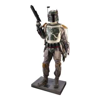 STAR WARS: RETURN OF THE JEDI (1983) - Lot #1730 : Limited-Edition Full-Size Light-Up Don Post Boba Fett Statue