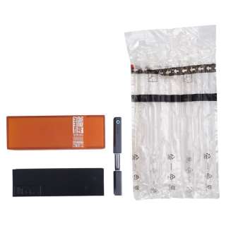 BLADE RUNNER 2049 (2017) - Lot #183 : K‘s (Ryan Gosling) Light-Up Extendable Emanator with Black "JOI" Case, Orange Outer Box with Shipping Packaging