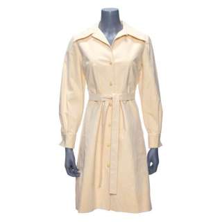 Halston (2021) | Vintage Original Halston Ultrasuede Shirt Dress | Propstore