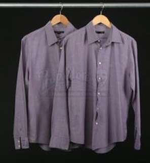 Dexter | SEASON 8 - Dexter Morgan’s (Michael C. Hall) Purple Button-Up Shirt Pair | Propstore