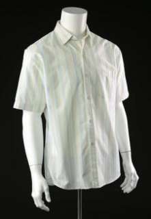 Narcos | Season 1 - Episode 7: YOU WILL CRY TEARS OF BLOOD El Patron’s (Wagner Moura) Striped Button-Up Shirt | Propstore