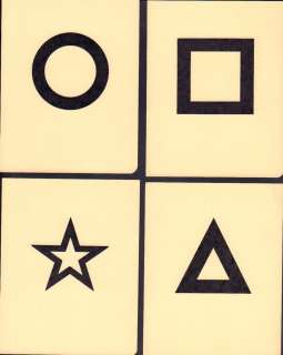 Ghostbusters prop ESP cards | Piece of the Past