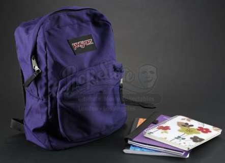 Community - Lot 177 - Various Episodes: Annie Edison‘s (as portrayed by Alison Brie) Backpack and Notebooks