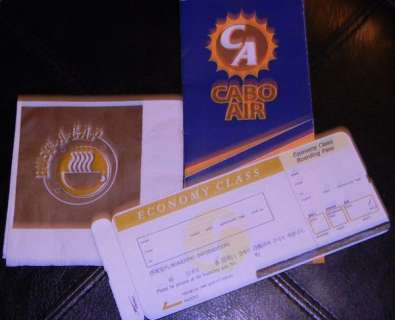 Jackie Brown Prop Napkin and Airline Ticket | Piece of the Past