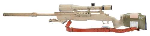 Lot 860 - AMERICAN SNIPER: BRADLEY COOPER "CHRIS KYLE" REMINGTON MK 13 MOD O SNIPER RIFLE PROP (WITH DVD)
