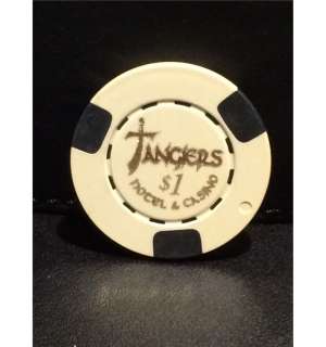 Casino movie prop - Tangiers poker chip used in the film, obtained from Universal | Piece of the Past