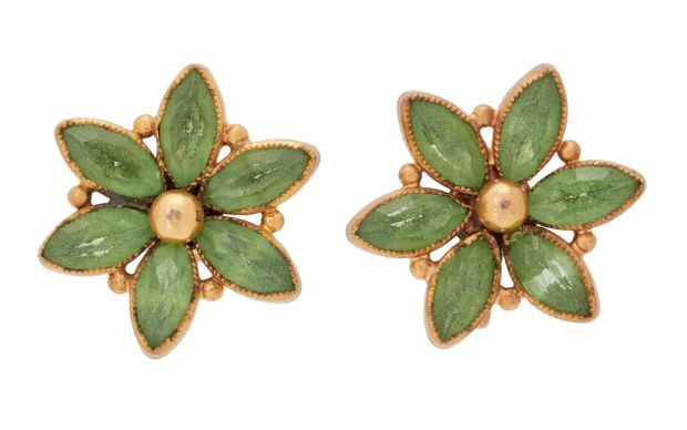 Joan Crawford | Lot #319 - Earrings from "Above Suspicion" by Joseff | Julien’s