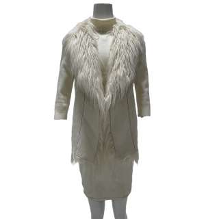 Lot #109 – Hustlers Annabelle Lili Reinhart Screen Worn Coat Dress Earrings & Necklace Ch 14 Sc 135-137