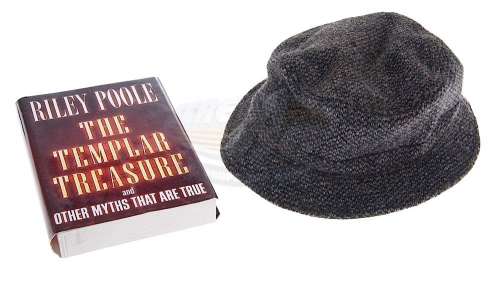 Lot 264 - National Treasure: Book of Secrets - Patrick Gates‘ Hat & Riley Poole‘s Book