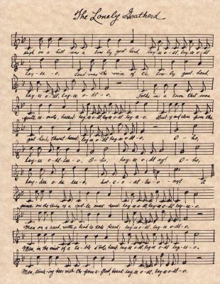 Sound of Music prop sheet music | Piece of the Past