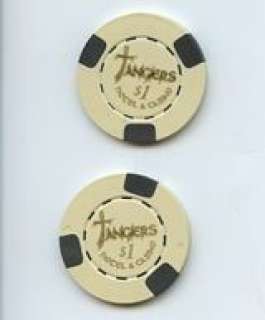 Robert DeNiro "Casino" Lot of 2 Screen Used Tangiers Poker Chips | Piece of the Past