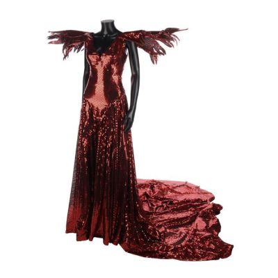 NEVERENDING STORY II: THE NEXT CHAPTER (1990) - Lot #869 : Xayide‘s (Clarissa Burt) Red Dress