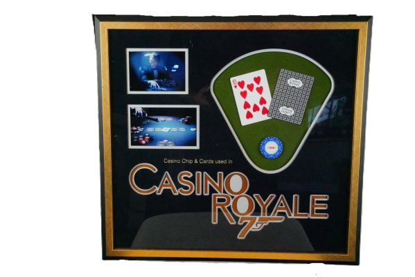 Lot 118 - Casino Royale-Prop $500 Casino Chip and Playing Cards | GWS Auctions