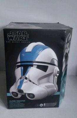 Star Wars The Black Series Clone Trooper Electronic Helmet 501st Legion - New | eBay Europe (Buy It Now)