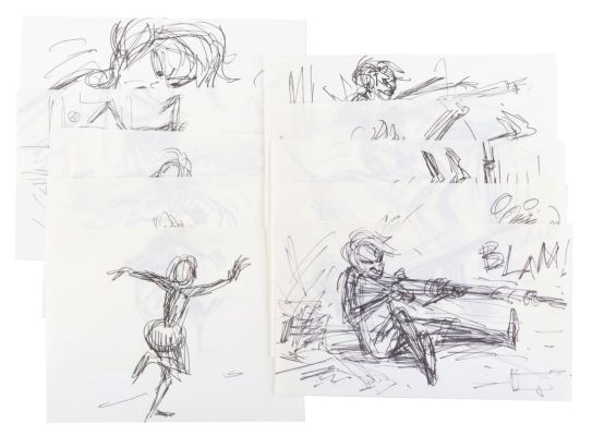 Lot 485 - A Collection of "The Rescuers" Storyboard Panels. | Van Eaton Galleries