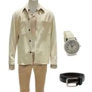 The Blackening Clifton’s Jermaine Fowler Button-Front Jacket, Long Sleeve Shirt, Tank Top, Zip-Front Pants, Belt & Watch | VIP Fan Auctions