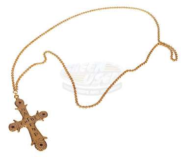 Lot 267 - Banshee (TV) - Yulish‘s Hitman‘s Cross Necklace (Julian Sands) - 19676