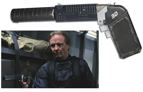 Jon Voight Screen-Used Hero Prop Pistol From ’’Mission Impossible’’ -- Unique Custom Gun Assembled Onscreen by Voight From Radio Parts | Nate Sanders