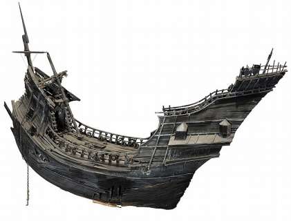 Captain "Jack Skellington’s" pirate ship from James and the Giant Peach. | Profiles in History