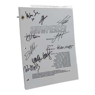 Snowpiercer Season One Finale Hand Signed Shooting Script | VIP Fan Auctions
