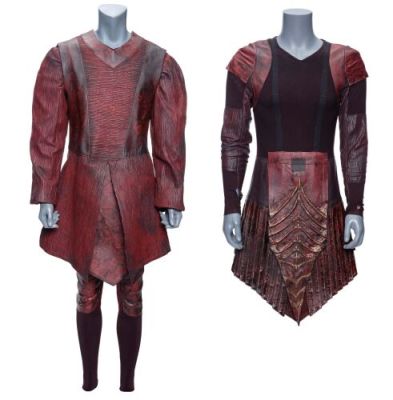 Star Trek: Discovery (Tv Series, 2017-2024) | Lot 16: House of T’Kuvma Red Costume and Components | Propstore