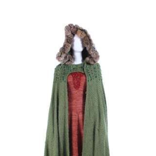 Vikings (2013-2020) Torvi (Georgia Hirst) Screen Worn Cloak, Dress & Earrings Ep 504 & 507 | VIP Fan Auctions