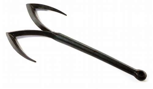 Lot 1639 - "Fremen" rubber Sandworm hook prop from Dune.