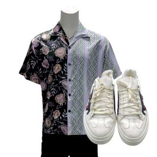 Road House Knox Screen Worn Stunt Double Button-Up Shirt, Shorts & Sneakers | VIP Fan Auctions