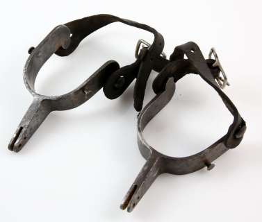 Lot 2060 - Deadwood (American Western series, 2004-2006) - Production used pair of spurs from the series, with