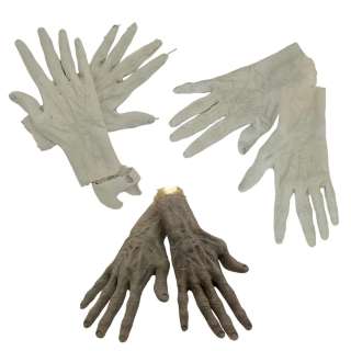 The Last Voyage of the Demeter Dracula / Nosferatu (Javier Botet) Production Used Hand Set & 2 Sets Of Prosthetic Hands | VIP Fan Auctions