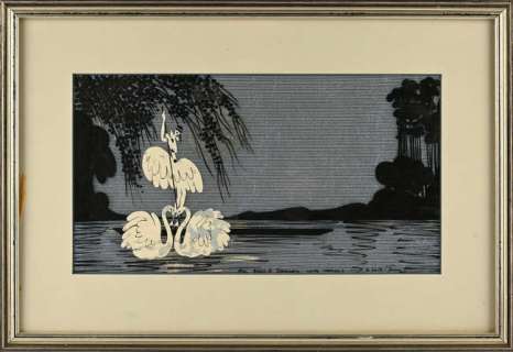 Tony Walton Original Artwork - 1971 Original set design for the feature film of ’The Boyfriend’… | Ewbank’s