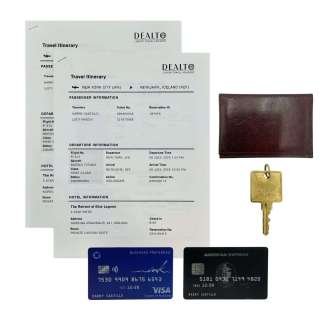 Materialists Harry (Pedro Pascal) Production Used Travel Itinerary, Keys, Wallet & (2) Credit Cards | VIP Fan Auctions