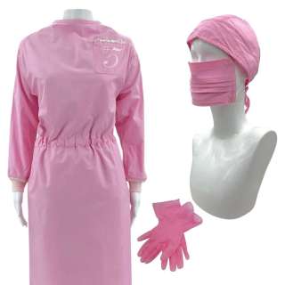 Scream Queens (2015-2016) Chanel #5 (Abigail Breslin) Screen Worn Surgical Gown, Shirt, Pants, Cap, Gloves & Mask Ep 210 | VIP Fan Auctions