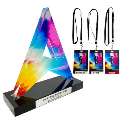 Mythic Quest Yara (Sophia Adele Saux) Screen Used Apex Game Award & Apex Passes | VIP Fan Auctions