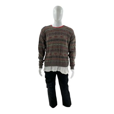 Lot 92: Oh What Fun Sammy Clauster Screen Worn Pants, T-Shirt & Sweater Ch 3 Sc 30-32 | VIP Fan Auctions