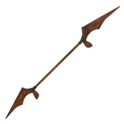 Lot 23: I Am Number Four Mog Production Used Prop Double-Bladed Staff | VIP Fan Auctions