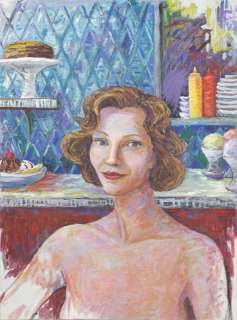 Lot 34 - PLEASANTVILLE PROP PAINTING AND MOVIE POSTERS