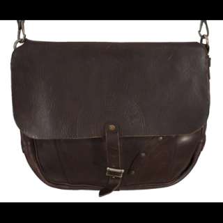 24 - Jack Bauer (Kiefer Sutherland) distressed leather satchel from Season 8