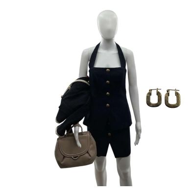 Lot 112: Crime 101 Madeleine Screen Worn Jacket, Skirt Suit Top, Skirt Suit Skirt, Purse & Earrings Ch 4 Sc 146-147 | VIP Fan Auctions