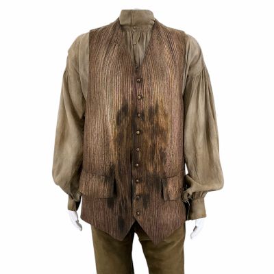 Lot 14: Wuthering Heights Earnshaw (Martin Clunes) Screen Worn Waistcoat, Shirt & Breeches Ch 6 Sc 102, 117, 120 | VIP Fan Auctions
