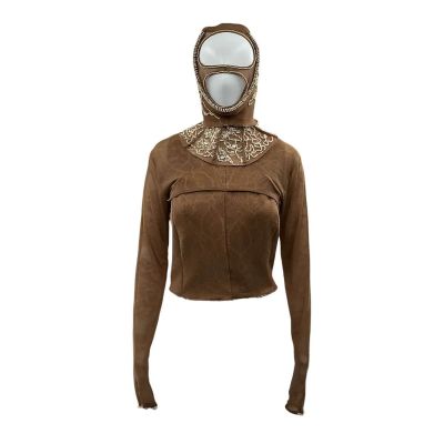 Lot 18: Is God Is Ruby Screen Worn Blouse, Collar & Head Piece Mask Ch 1 Sc 31-41 | VIP Fan Auctions