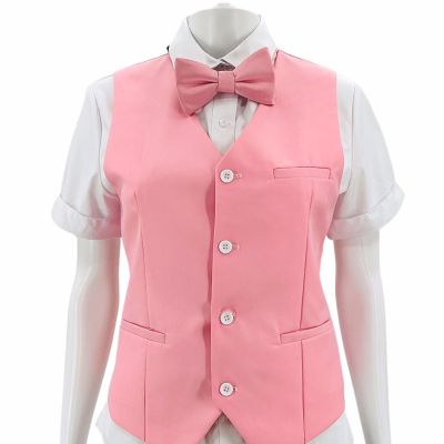 Lot 248: Poker Face Season 2 Charlie Cale Screen Worn Stunt Double Vest, Button-Up Shirt & Bow Tie Ch 3 Ep 204 | VIP Fan Auctions