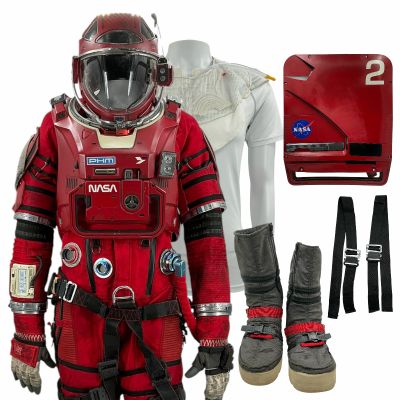 Lot #28: Project Hail Mary Grace Screen Worn Stunt Double “Futuristic Non-Functional Space Suit Costume” Ch Multiple Sc Multiple