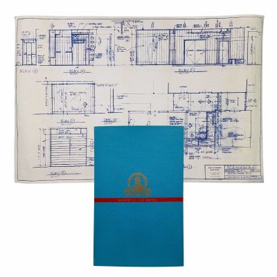 Lot 75: The Help Screen Used Floor Plan & Robert E Lee Hotel Menu | VIP Fan Auctions