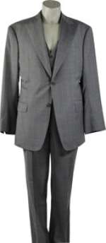 Ballers - Spencer‘s Gray and Orange Plaid Custom ALBA Suit....