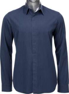 (The Rolling Stones Related) Mick Jagger Owned and Worn Blue Anto Long-Sleeve Shirt. | Heritage