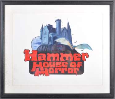 ESTATE OF DAVE PROWSE - HAMMER HOUSE OF HORROR ORIGINAL ARTWORK | Auctioneum Ltd