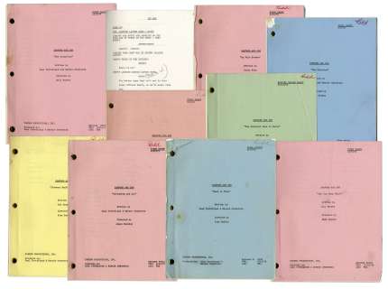 Lot of 10 ’’Sanford & Son’’ Scripts Owned by Redd Foxx -- From Redd Foxx Estate | Nate Sanders