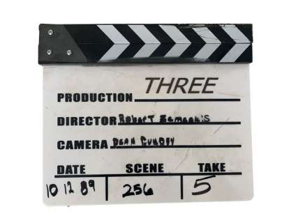 Back to the Future Part III Slate | Premiere Props