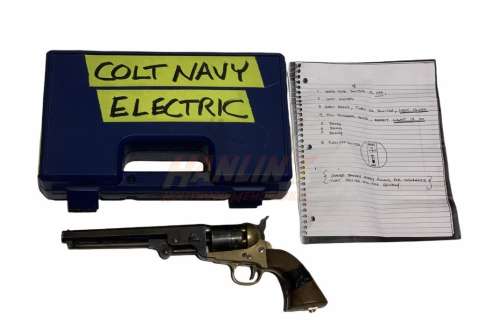 Lot 364 - The Assassination of Jesse James (2007) - Dick Liddil (Paul Schneider) Electric Live Fire Colt 1851